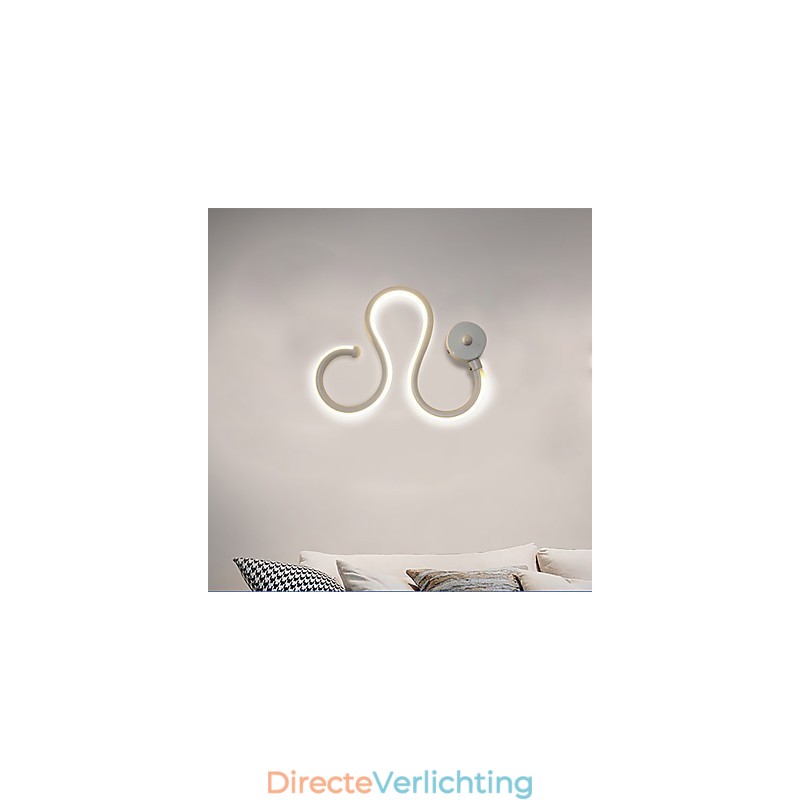 Moderne minimalistische lamp Aluminium lamp Slaapkamer nachtkastje lamp Decoratie ontwerpers gevormde gangverlichting Creatieve woonkamerlampen