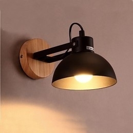 Moderne eigentijdse rustieke lodge schilderij kenmerk downlight wandlampen wandlamp