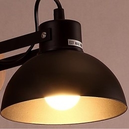 Moderne eigentijdse rustieke lodge schilderij kenmerk downlight wandlampen wandlamp