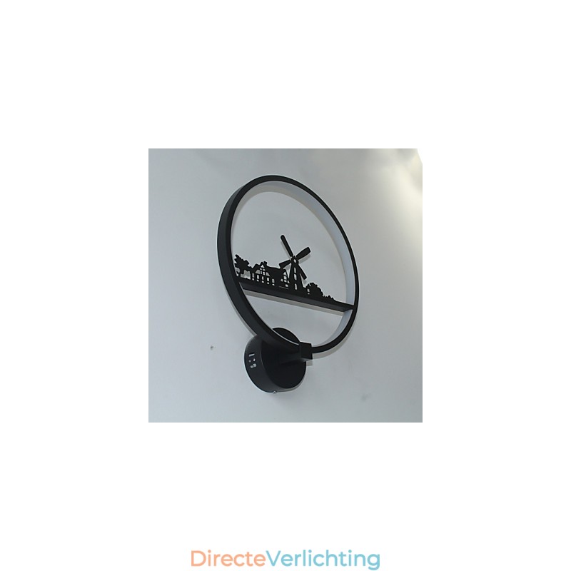 Moderne hedendaagse schilderfunctie voor sfeerverlichting Wandlampen Wandlamp