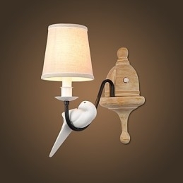 Rustieke Lodge Eenvoudige Vintage Schilderij Feature Ambient Light Wandlampen Wandlamp