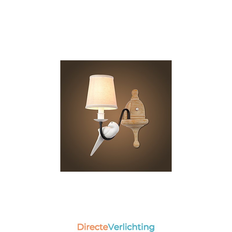 Rustieke Lodge Eenvoudige Vintage Schilderij Feature Ambient Light Wandlampen Wandlamp
