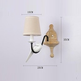 Rustieke Lodge Eenvoudige Vintage Schilderij Feature Ambient Light Wandlampen Wandlamp