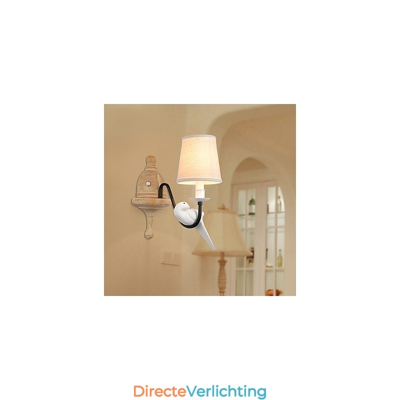 Rustieke Lodge Eenvoudige Vintage Schilderij Feature Ambient Light Wandlampen Wandlamp