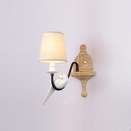 Rustieke Lodge Eenvoudige Vintage Schilderij Feature Ambient Light Wandlampen Wandlamp
