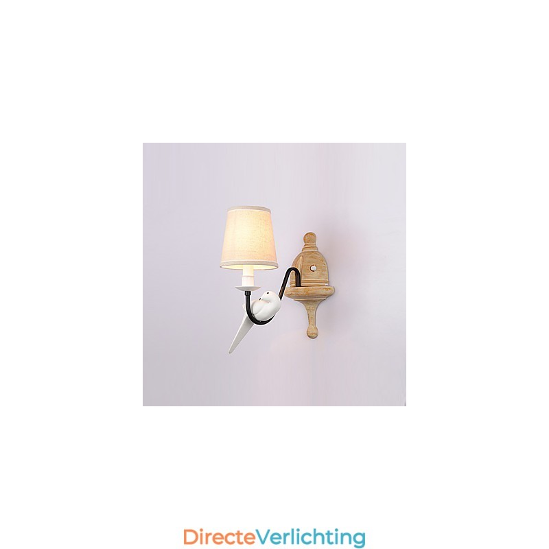 Rustieke Lodge Eenvoudige Vintage Schilderij Feature Ambient Light Wandlampen Wandlamp