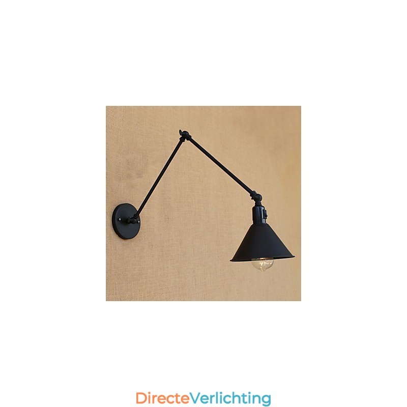 Landelijke Retro Schilderfunctie voor Mini Stijl Swing Arm Oogbescherming Downlight Swing Arm Verlichting