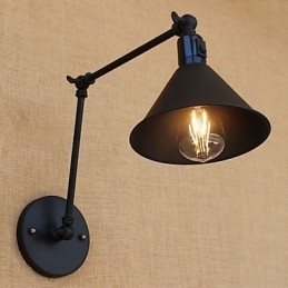 Landelijke Retro Schilderfunctie voor Mini Stijl Swing Arm Oogbescherming Downlight Swing Arm Verlichting