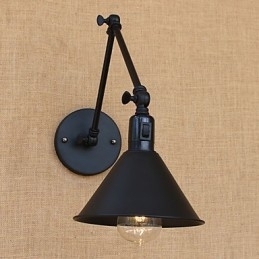 Landelijke Retro Schilderfunctie voor Mini Stijl Swing Arm Oogbescherming Downlight Swing Arm Verlichting