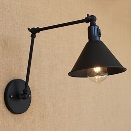 Landelijke Retro Schilderfunctie voor Mini Stijl Swing Arm Oogbescherming Downlight Swing Arm Verlichting