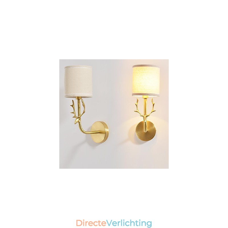 Eenvoudige vintage traditionele klassieke messing functie voor mini-stijl sfeerverlichting wandlampen wandlamp