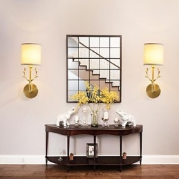 Eenvoudige vintage traditionele klassieke messing functie voor mini-stijl sfeerverlichting wandlampen wandlamp