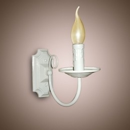 Eenvoudige moderne wandlamp kaars enkele koplamp gang nachtkastje lamp