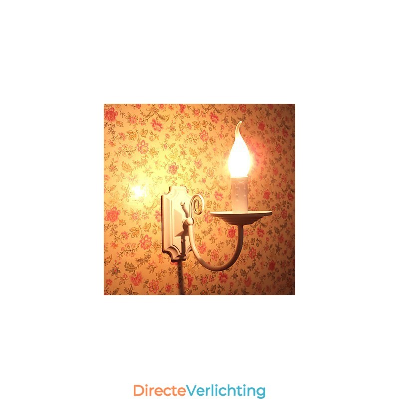 Eenvoudige moderne wandlamp kaars enkele koplamp gang nachtkastje lamp