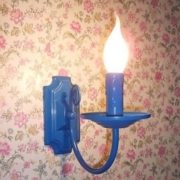Eenvoudige moderne wandlamp kaars enkele koplamp gang nachtkastje lamp