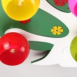 Moderne eigentijdse houten bamboe inbouw