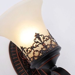 Moderne eigentijdse gegalvaniseerde functie voor sfeerverlichting Wandlampen Wandlamp