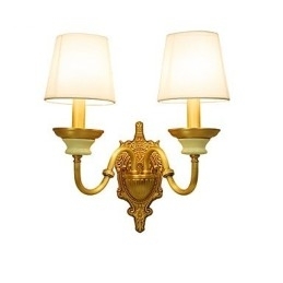 Eenvoudige landelijke traditionele klassieke messingfunctie voor mini-stijl uplight wandlampen wandlamp