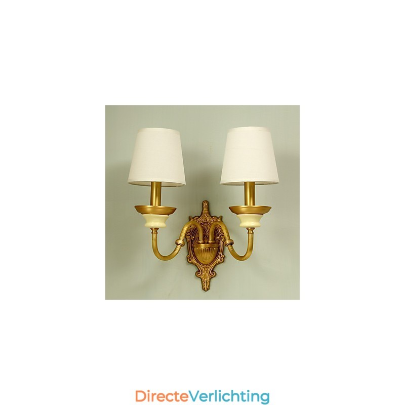 Eenvoudige landelijke traditionele klassieke messingfunctie voor mini-stijl uplight wandlampen wandlamp