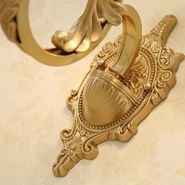 Eenvoudige landelijke traditionele klassieke messingfunctie voor mini-stijl uplight wandlampen wandlamp