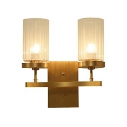 Traditionele klassieke landelijke messingfunctie voor mini-stijl uplight wandlampen wandlamp