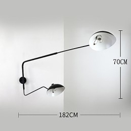 Loft Amerikaanse Landelijke Industriële Stijl Vintage Wandlampen voor de Slaapkamer Kantine Kamer Koffie Kamer en Bar Versier Wandlamp