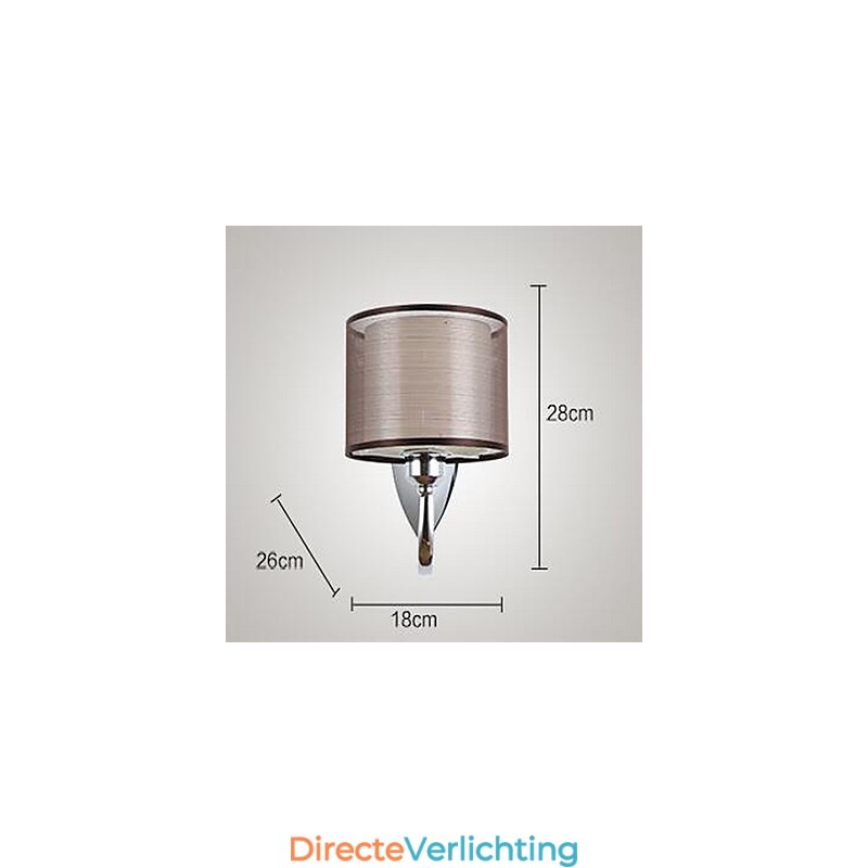 Vintage gegalvaniseerde feature downlight wandlampen wandlamp