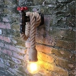 Rustieke Lodge Schilderij Kenmerk voor Sfeervolle Licht Wandlampen Wandlamp