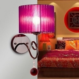 Moderne eigentijdse gegalvaniseerde kenmerkende uplight wandlampen wandlamp