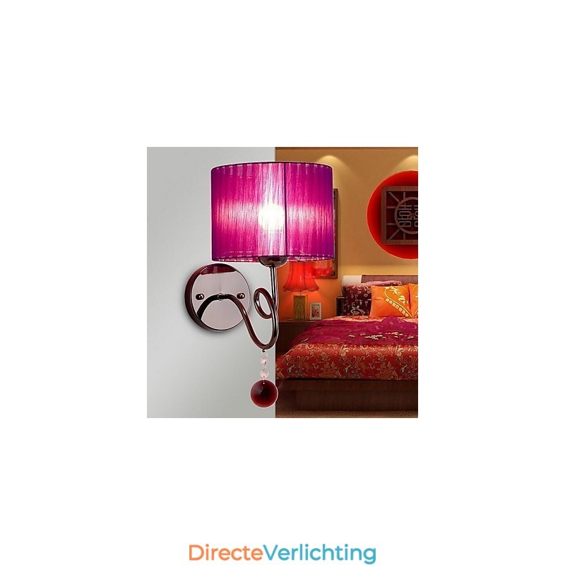 Moderne eigentijdse gegalvaniseerde kenmerkende uplight wandlampen wandlamp