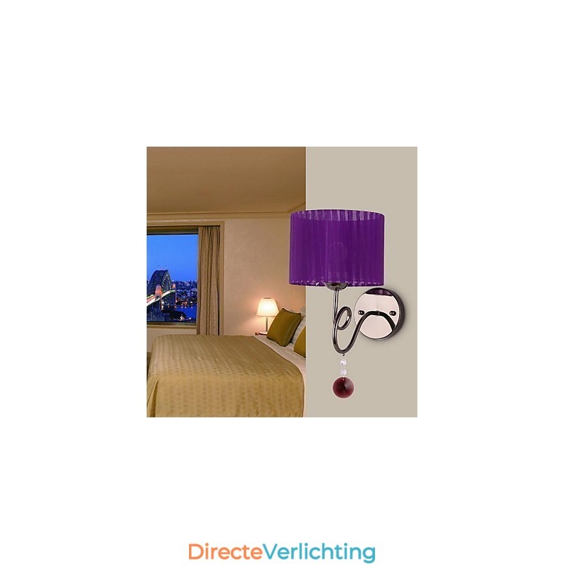 Moderne eigentijdse gegalvaniseerde kenmerkende uplight wandlampen wandlamp