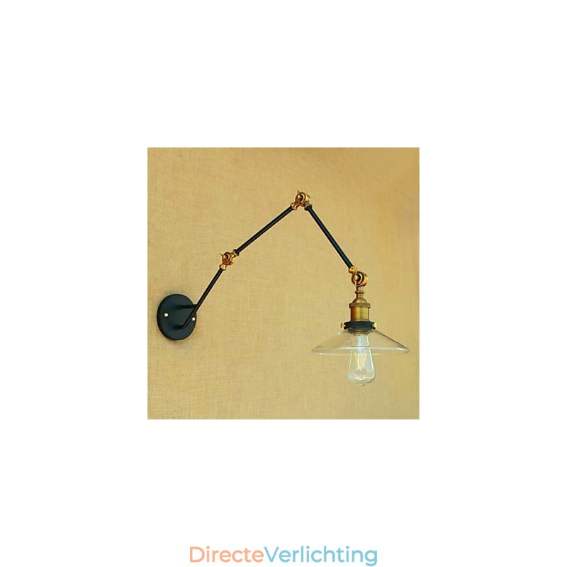 Rustieke Lodge Country Chrome-functie voor Swing Arm Ambient Light Swing Arm-verlichting