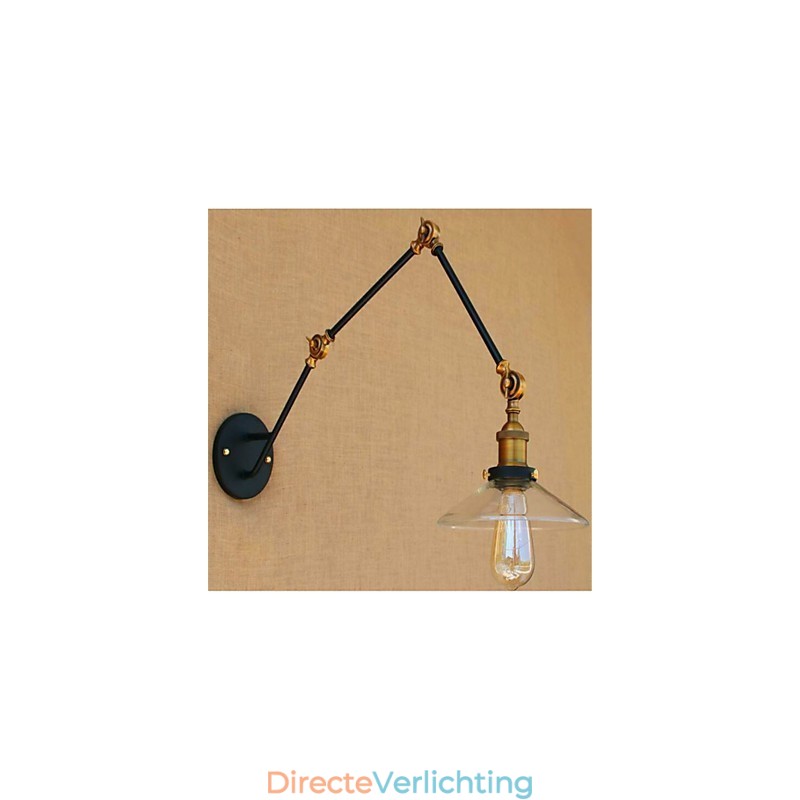 Rustieke Lodge Country Chrome-functie voor Swing Arm Ambient Light Swing Arm-verlichting