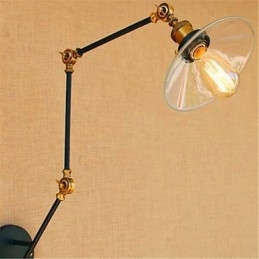 Rustieke Lodge Country Chrome-functie voor Swing Arm Ambient Light Swing Arm-verlichting