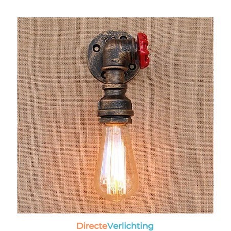 Nostalgia Eenvoudige Waterpijp Decoratieve Kleine Wandlamp Wandlamp Nostalgia Eenvoudige Waterpijp Decoratieve Kleine Wandlamp Wandlamp