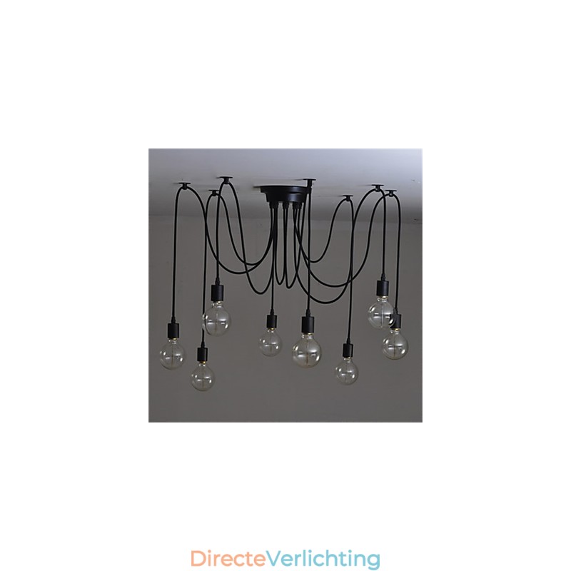 Amerikaanse Country Retro 8 Hoofd Schoonheid Bloem Hanger
