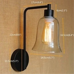 Rustieke Lodge Country Black Oxide Finish-functie voor Swing Arm Ambient Light