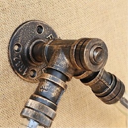 Retro American Village Creatieve Industrie Wind Designer Waterfles Wandlamp Wandlamp Amber