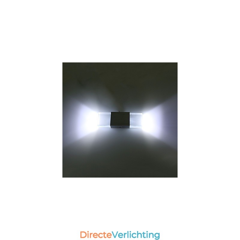 6 TL-buisfitting Moderne eigentijdse glanzende functie voor sfeerverlichting Wandlampen Wandlamp