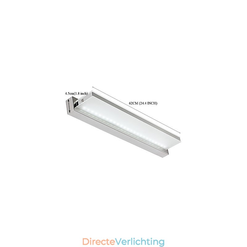 Geïntegreerde moderne eigentijdse gegalvaniseerde functie voor sfeerverlichting badkamerverlichting wandlamp