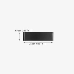 Wandlampen Modern Hedendaags Metaal 24cm