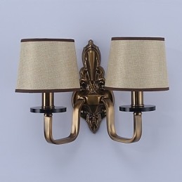 Traditionele klassieke gegalvaniseerde functie voor oogbescherming Downlight wandlampen wandlamp