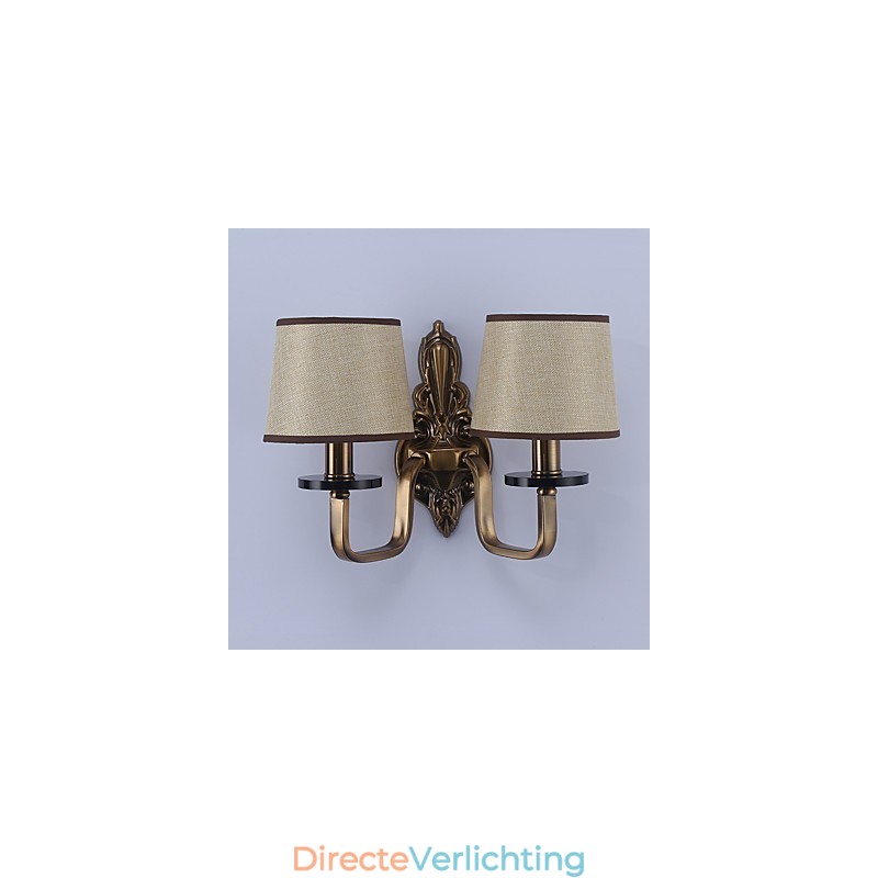 Traditionele klassieke gegalvaniseerde functie voor oogbescherming Downlight wandlampen wandlamp