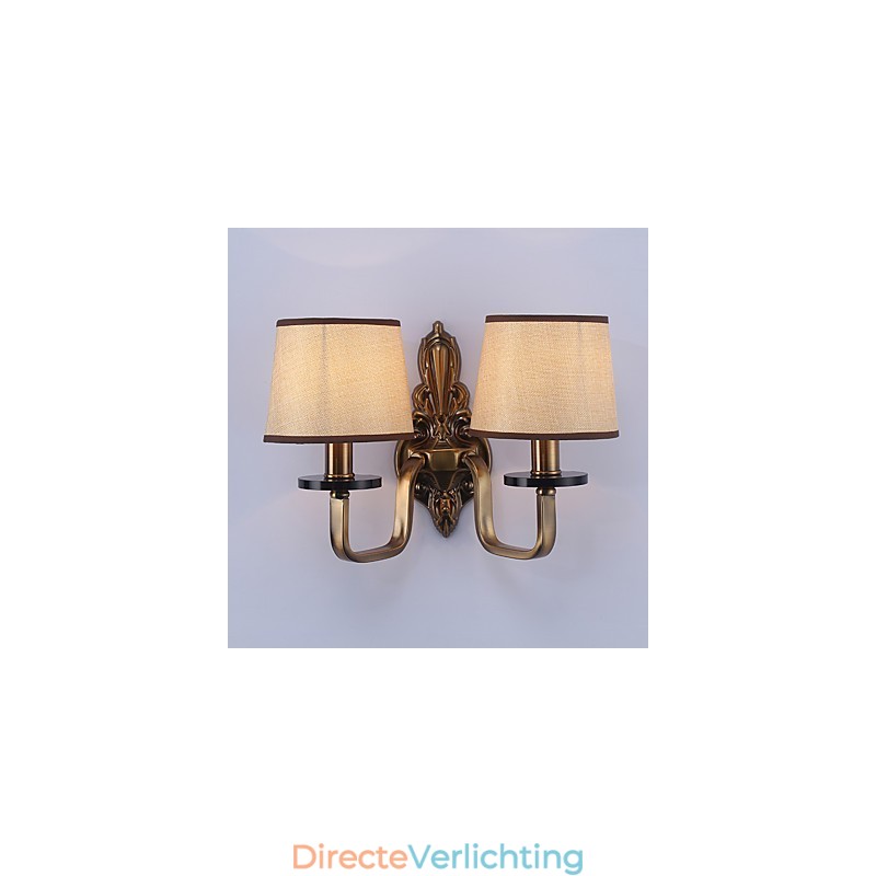 Traditionele klassieke gegalvaniseerde functie voor oogbescherming Downlight wandlampen wandlamp