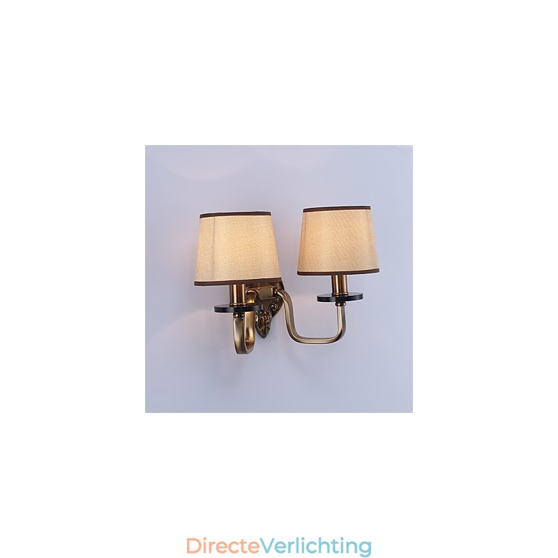 Traditionele klassieke gegalvaniseerde functie voor oogbescherming Downlight wandlampen wandlamp