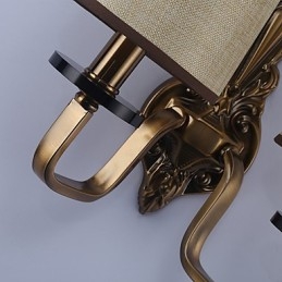 Traditionele klassieke gegalvaniseerde functie voor oogbescherming Downlight wandlampen wandlamp