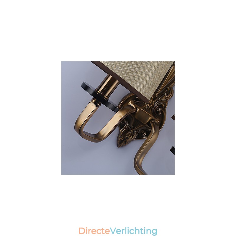 Traditionele klassieke gegalvaniseerde functie voor oogbescherming Downlight wandlampen wandlamp
