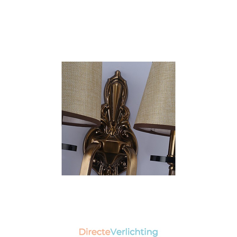 Traditionele klassieke gegalvaniseerde functie voor oogbescherming Downlight wandlampen wandlamp