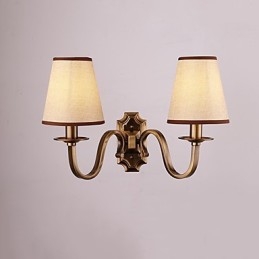 Traditionele klassieke gegalvaniseerde functie voor oogbescherming Downlight wandlampen wandlamp