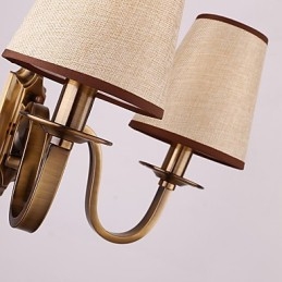 Traditionele klassieke gegalvaniseerde functie voor oogbescherming Downlight wandlampen wandlamp